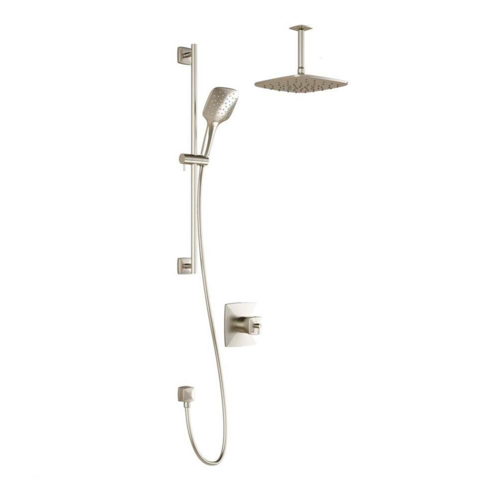 UMANI™ TCG1 PLUS (Valve Not Included) : Water Efficient AQUATONIK™ T/P Coaxial Shower System w