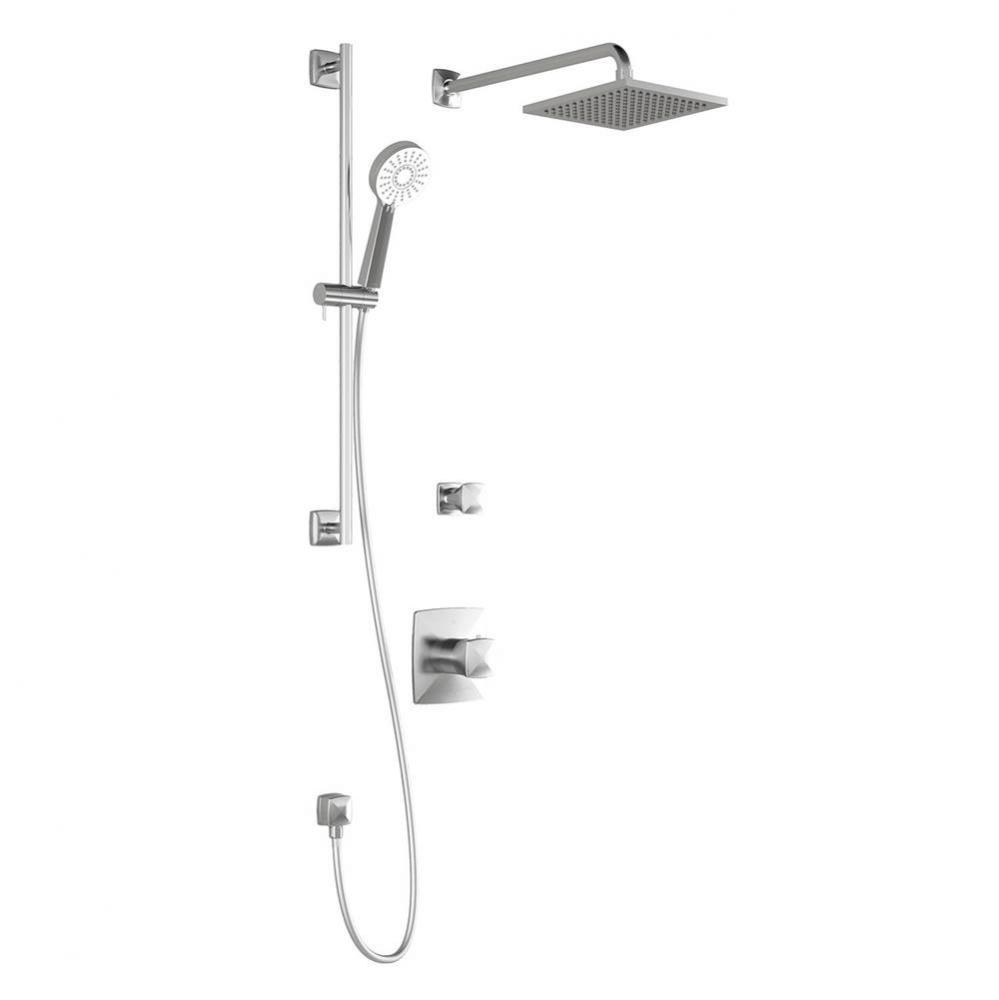 UMANI™ TG2 : Water Efficient Thermostatic Shower System with Wallarm Chrome