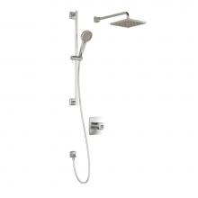 Kalia BF1722-110 - UMANI™ TCD1 : AQUATONIK™ T/P Coaxial Shower System with Wallarm Chrome