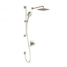 Kalia BF1711-120-100 - UMANI™ TCG1 PLUS (Valve Not Included) : Water Efficient AQUATONIK™ T/P Coaxial Shower System w