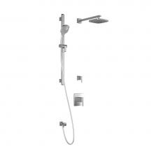 Kalia BF1355-110 - GRAFIK™ T2 : Thermostatic Shower System with Wallarm Chrome