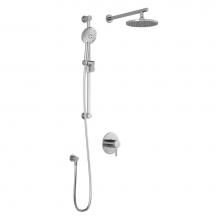 Kalia BF1827-110 - PRECISO™ TCD1 AQUATONIK™ T/P Coaxial Shower System with Wallarm Chrome