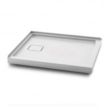 Kalia BW1551-240 - KOVER™ 48x32 Rectangular Acrylic Shower Base 48x32 with Left Drain and Integrated Tiling Flange