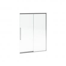 Kalia DR1108-110-003
DR1109-110-003 - K-MOTION? 60'' Alcove sliding shower door 2 panels chrome clear easy clean