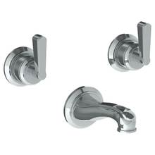 Watermark 29-5-TR14-GP - Wall Mounted 3 Hole Bath Set