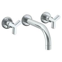 Watermark 30-5-TR25-GP - Wall Mounted 3 Hole Bath Set