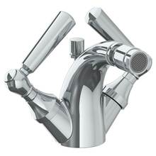 Watermark 313-4.1-WW-WH - Deck Mounted Monoblock Bidet Mixer