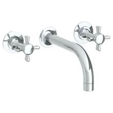 Watermark 34-5-B9M-GP - Wall Mounted 3 Hole Bath Set