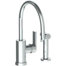 Watermark 71-7.4G-LLD4-PC - Deck Mounted 2 Hole Gooseneck Kitchen Set -  Includes Side Spray
