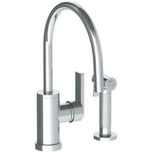 Watermark 71-7.4G-LLO6-PC - Deck Mounted 2 Hole Gooseneck Kitchen Set -  Includes Side Spray