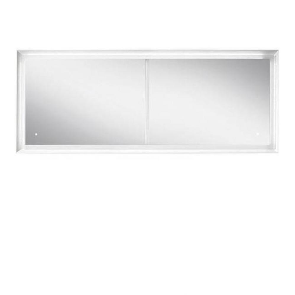 45-Degree & Fenix collection 1800 mirror w/LED lighting; 71''W x 27 1/2''H