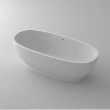 Blu Bathworks BT0402N17-01G - fini 1 blu stone™ freestanding oval tub