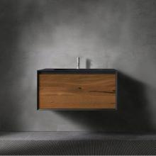 Blu Bathworks FXV1-0900-01M - 45-Degree Fenix 900 FULL V1, wall vanity; 35 1/2''W x 20 1/2''H x 20 7/8'