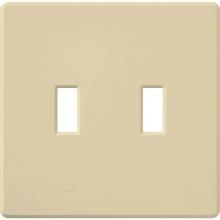 Lutron Electronics FG-2-IV - FASSADA GLOSS FASHION WALLPLA IVORY