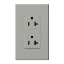 Lutron Electronics NTR-20-TR-GR - NT 20A TAMPER RESIST RECP GRAY