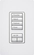 Lutron Electronics RRD-W4S-BI - RA2 4S WALL KEYPAD BISCUIT