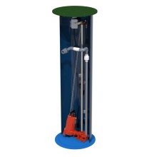 Liberty Pumps 2496LSGX202-48-S - 2 hp, Simplex 2-Stage Grinder Package, 1PH, 208-230V, 1-1/4'' Discharge with 24'&ap
