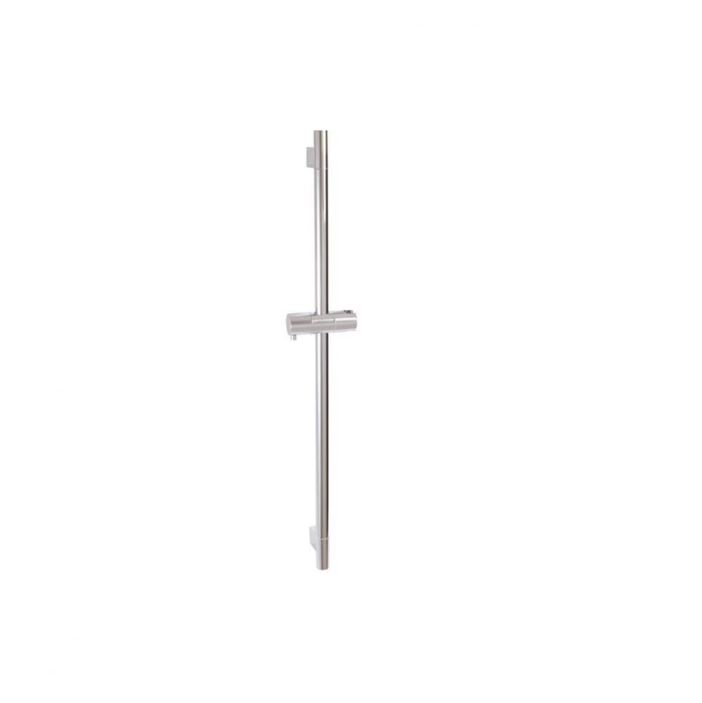 12686 Round Shower Rail Only With Slider