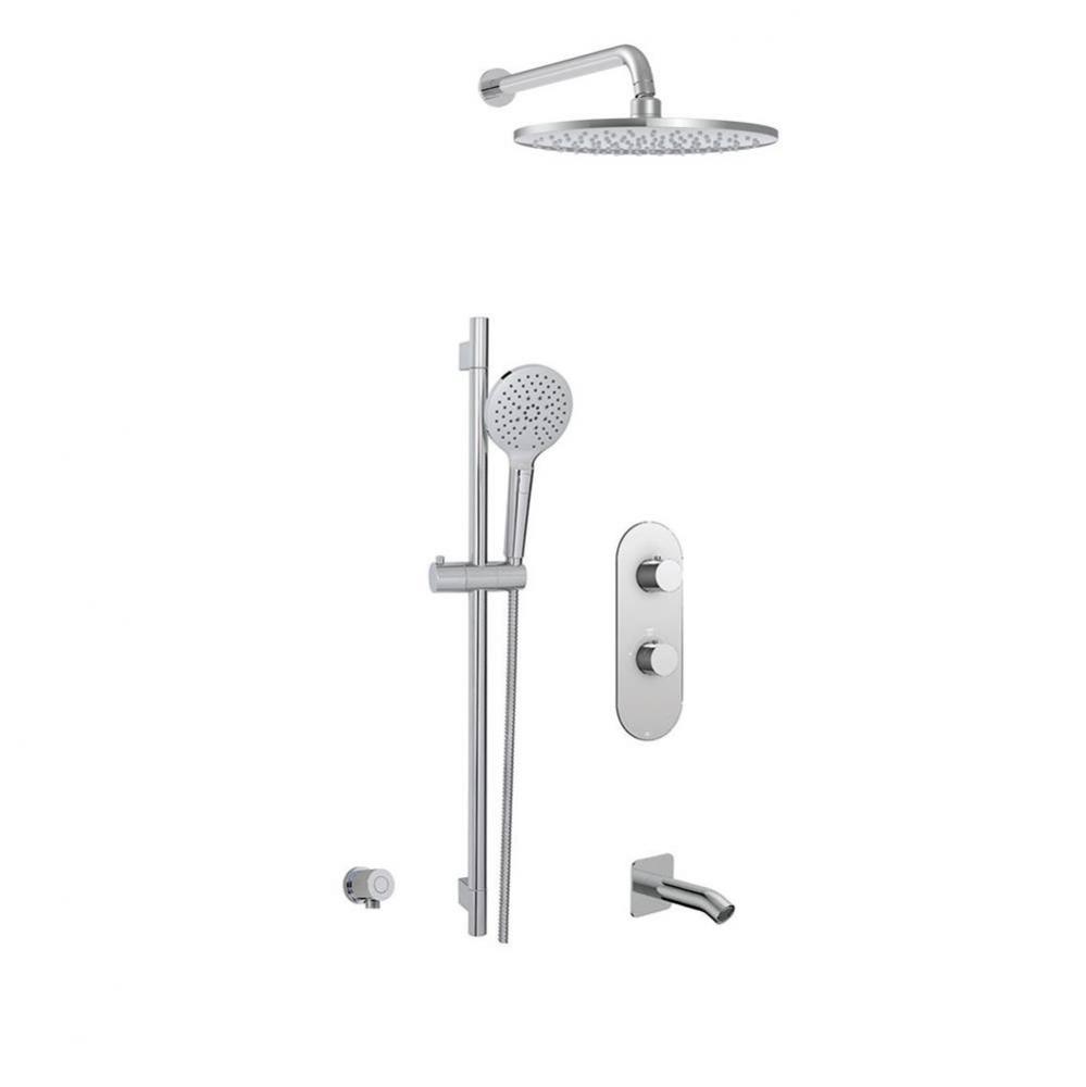 Tubs/Shower Faucet Uniplex Box - 3 Way Shared