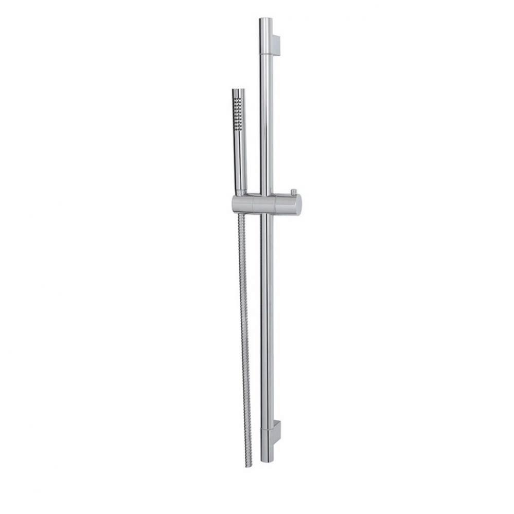 12695 Complete Round Shower Rail - 1 Function