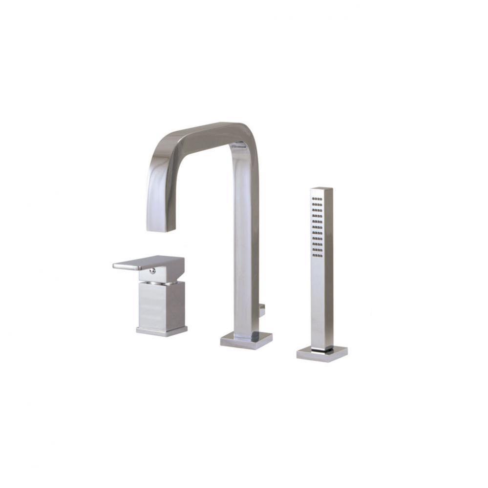 X7613 Xsquare 3 Pce  Tub Filler Faucet- Pressure Balance