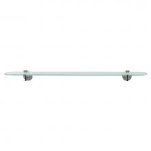 Aquabrass ABAB01510PC - 1510 Glass Shelf 27 1/2'' X 4''