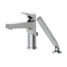 Aquabrass ABFB17074PC - 17074 Metro 2Pce Deckmount Tub Filler