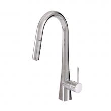 Aquabrass ABFK7145NPC - 7145N Baguette Pull-Out Spray Kitchen Faucet