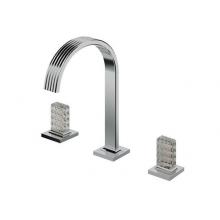 Aquabrass ABFB34516PC - 34516 Tosca Star Widespread Lav. Faucet 8''Cc