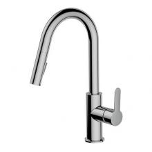 Aquabrass ABFK6545NPC - 6545N Barley Pull-Down Dual Stream Kitchen Faucet