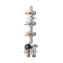 Aquabrass ABSVT12003 - T-12003 Turbo Totem Thermo Valve 3 Shut Off