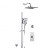 Aquabrass ABSZSFD02GPC - Sfd02G Shower Faucet - 2 Way Non Shared