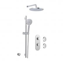 Aquabrass ABSZSFU05GPC - Sfu05G Shower Faucet - 3 Way Non Shared