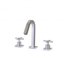 Aquabrass ABFBX7710PC - X7710 Xsquare Short Wdespread Lav Faucet 8''Cc