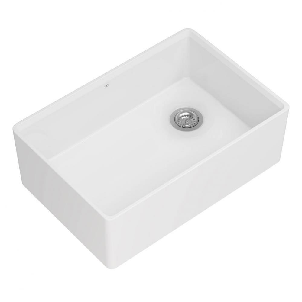 Etre™ 30 in. Apron Kitchen Sink with Offset Drain