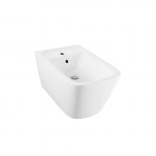 DXV D25010001.415 - Wall Mounted Bidet, Single hole