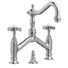 DXV D3510725C.100 - Landfair Cross Bridge Faucet 1.2 Gpm-Pc