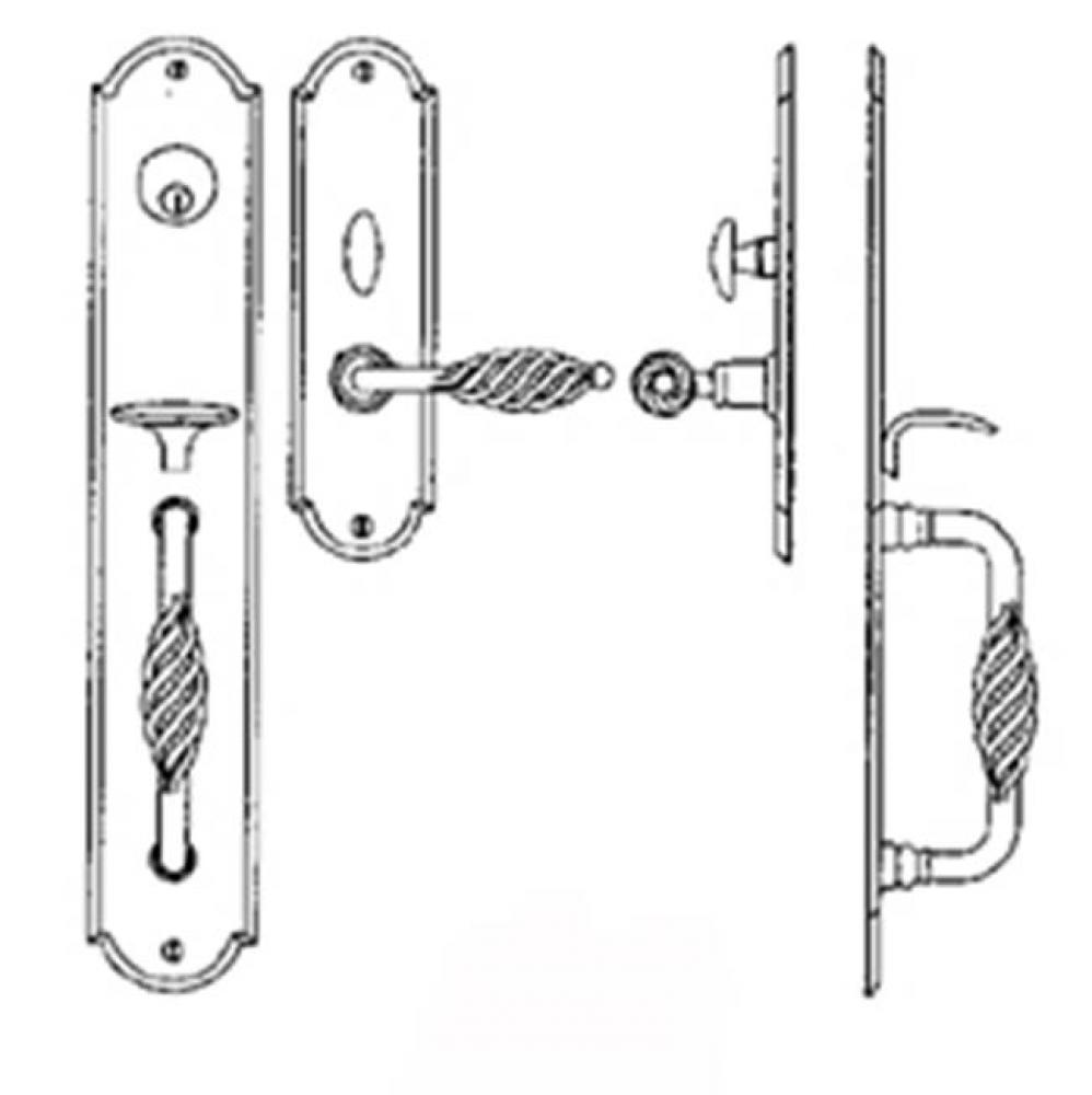 Entrance Handle Set - Complete full dummy