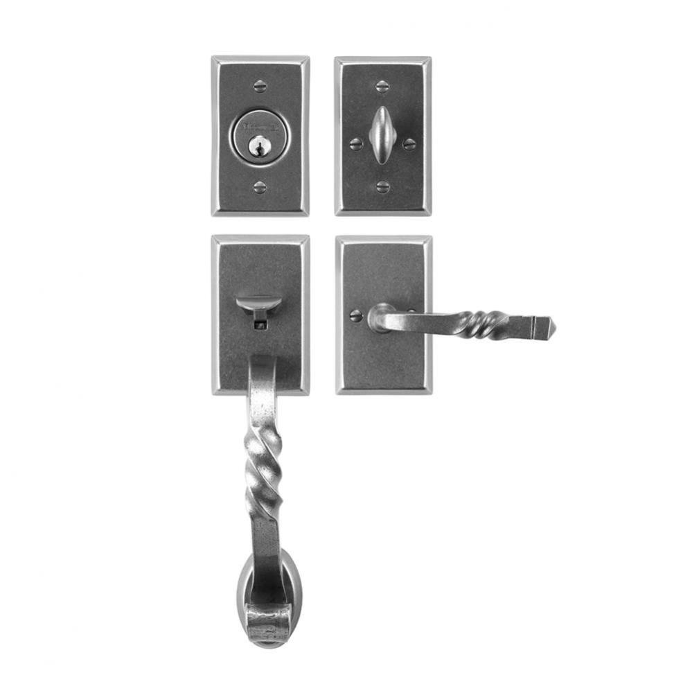 Tubular Entrance Handle Set - Complete full dummy