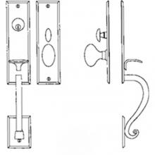 La Forge 2805-101-007 - Entrance Handle Set - Complete full dummy