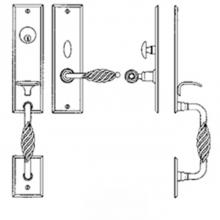 La Forge 2814-101-007 - Entrance Handle Set - Complete full dummy