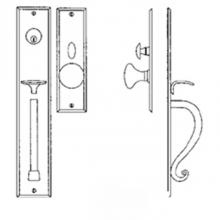 La Forge 2826-101-007 - Entrance Handle Set - Complete full dummy