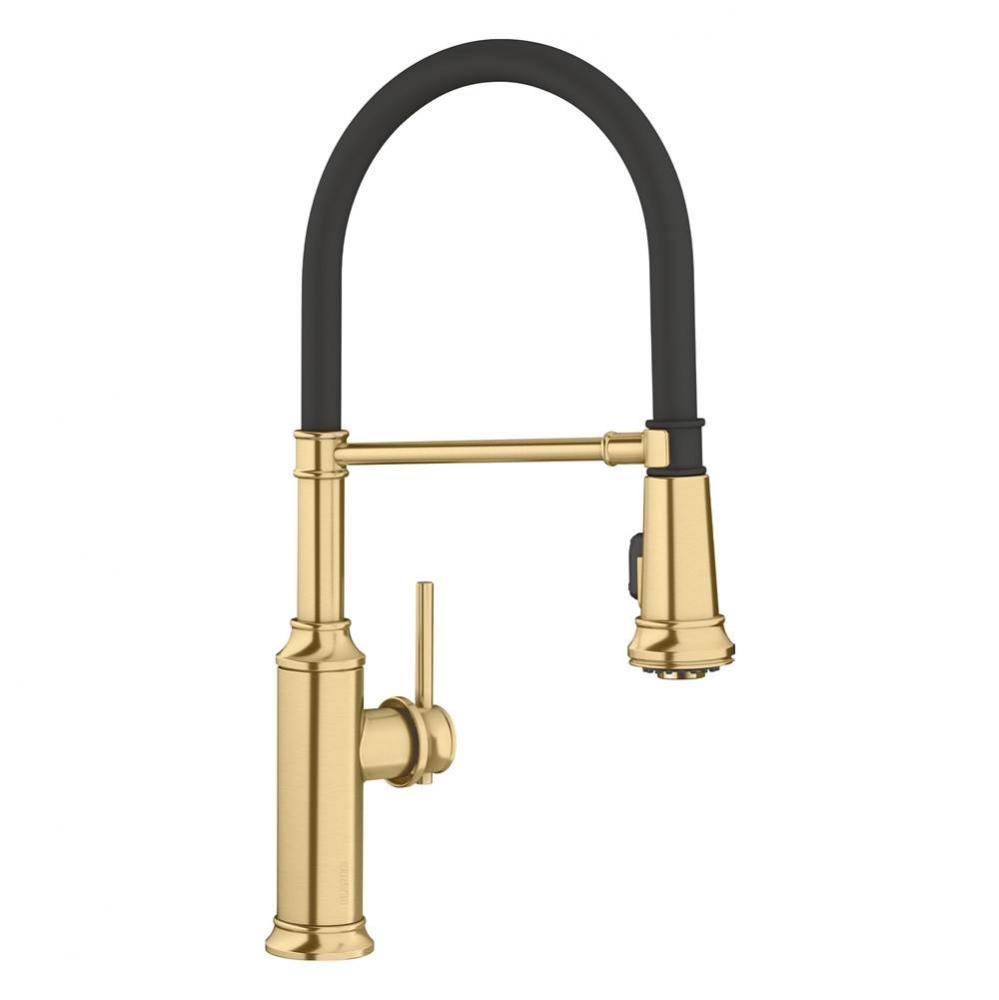 Empressa Semi-Pro 1.5 Gpm Satin Gold