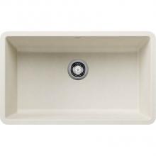 Blanco Canada 403918 - Precis SILGRANIT 30'' Single Bowl Undermount Kitchen Sink - Soft White