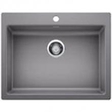 Blanco Canada 402269 - Blanco Precis S. 25 Ada Dual Mount, Concrete Gray