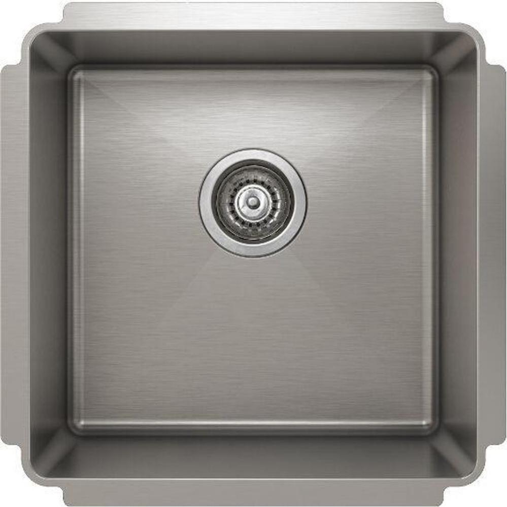 ProInox H75 sink undermount, single 16X16X8