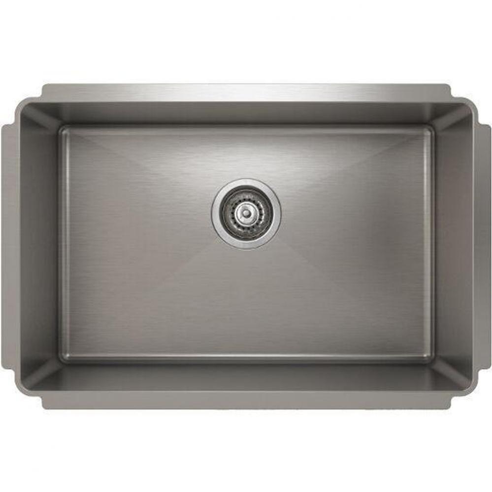 ProInox H75 sink undermount, single 25X16X10