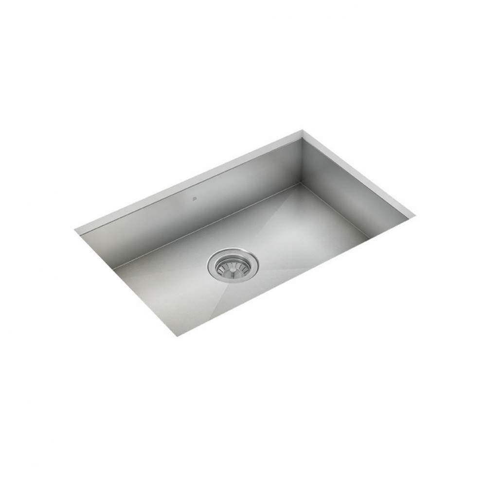 ProInox H0 ADA sink undermount, single 25X16X5,5