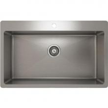 Pro Chef IH75-TS-32209 - ProInox H75 sink topmount, single 30X16X9