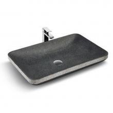 Unik Stone Canada LMS-024 - Stone Sink 24 in - Ice